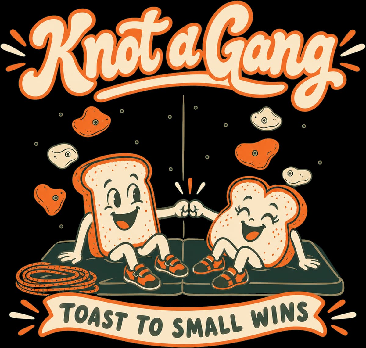 Toast to Small Wins - Premium T-Shirt artwork