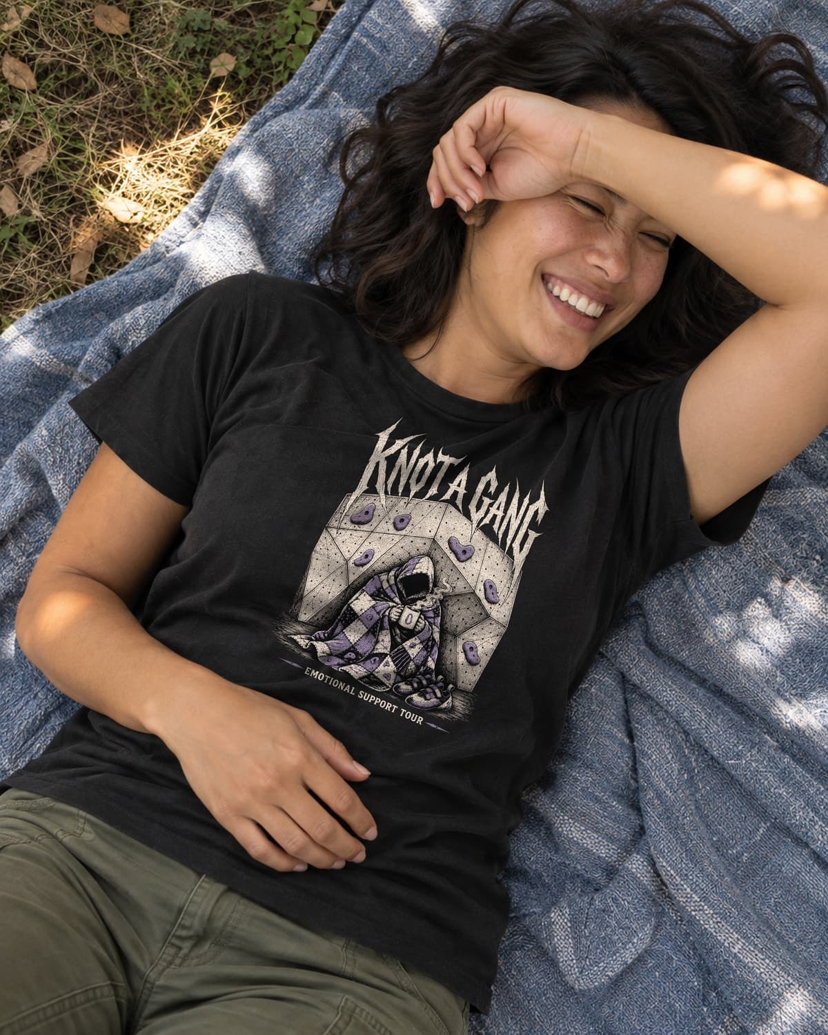 Doom at the Rest Hold in Black — women’s lifestyle photo